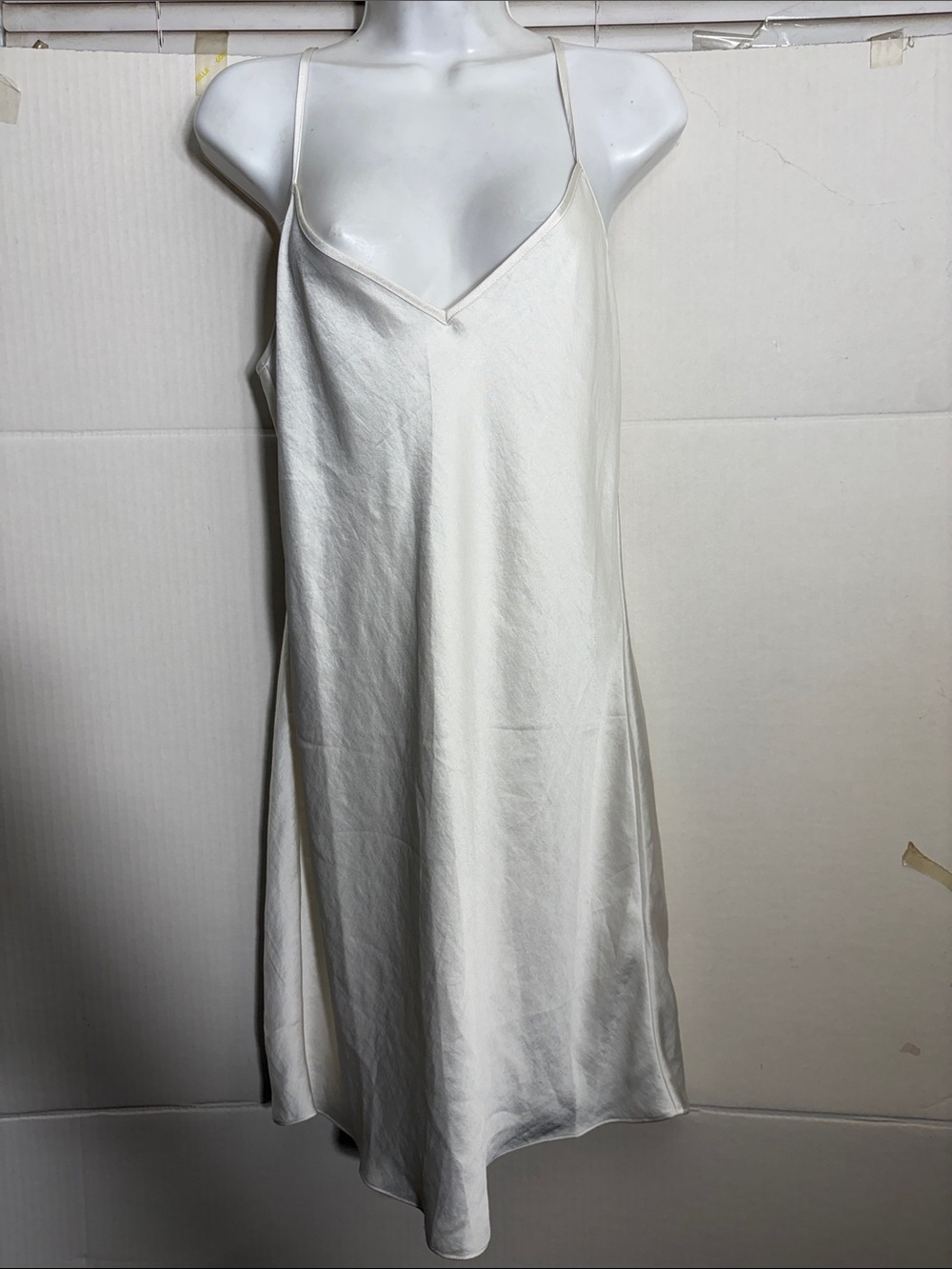 Aritzia Wilfred color light birch Only Slip Mini Dress 1395